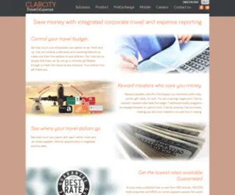 Clarcity.com(Clarcity's cloud based solution) Screenshot