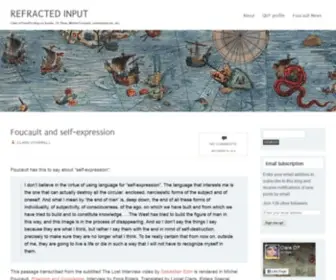 Clare-Ofarrell.com(Refracted Input) Screenshot