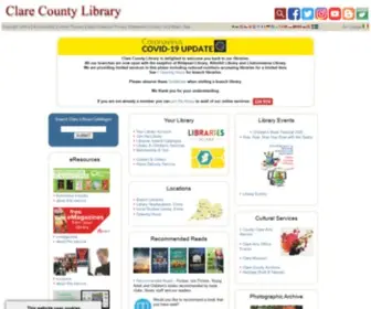 Clarelibrary.ie(Clare County Library) Screenshot