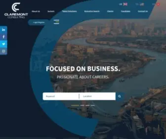 Claremontconsulting.com(Claremont Consulting) Screenshot