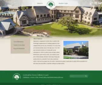 Claremontcountryclub.com(Claremontcountryclub) Screenshot