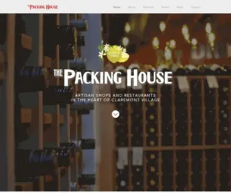 Claremontpackinghouse.com(The Claremont Packing House) Screenshot