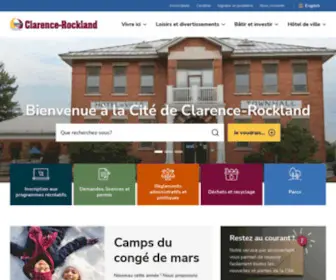 Clarence-Rockland.com(La Cit) Screenshot
