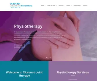 Clarencejointtherapy.com(Clarence Joint Therapy) Screenshot