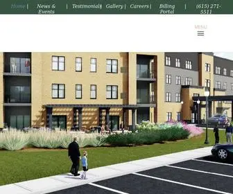 Clarendaleatbellevueplace.com(Senior Living Community in Nashville) Screenshot