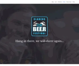 Clarenscraftbeerfest.com(My WordPress) Screenshot