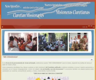 Claretianasrmi.org(Claretian Missionary Sisters) Screenshot