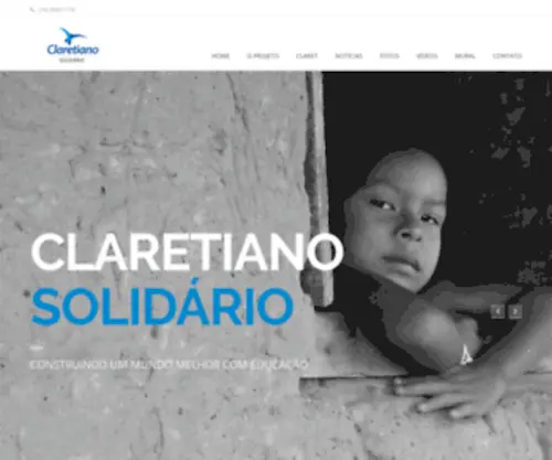 Claretianosolidario.com.br(Claretianosolidario) Screenshot