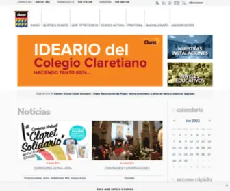 Claretlaspalmas.es(Inicio) Screenshot