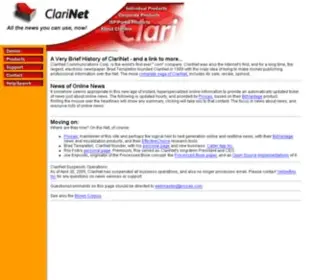 Clari.net(The ultimate online newspaper) Screenshot