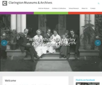 Claringtonmuseums.com(Clarington Museums & Archives) Screenshot