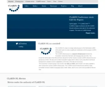 Clarin.nl(CLARIN-NL) Screenshot