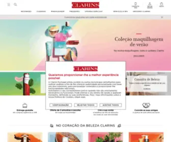 Clarins.pt(Produtos de Beleza) Screenshot