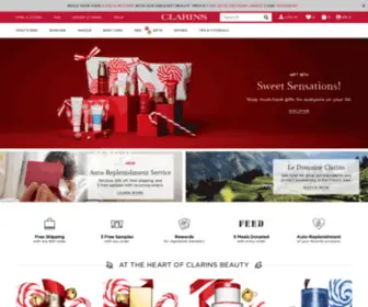 Clarinsmen.com(Beauty Producten) Screenshot