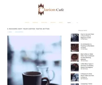 Clarioncafe.com(The Clarion Cafe) Screenshot