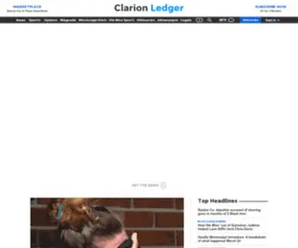 Clarionledger.com(The Clarion) Screenshot