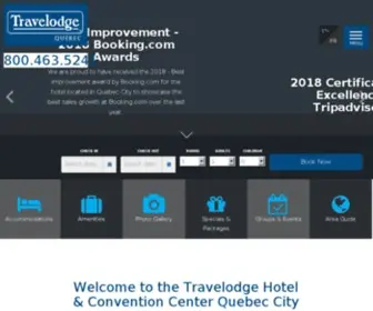 Clarionquebec.com(Hotel Clarion Quebec Hotel) Screenshot