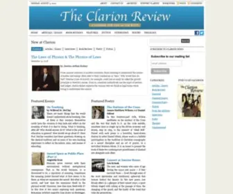 Clarionreview.org(Clarion Review) Screenshot