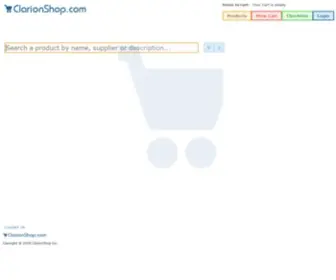 Clarionshop.com(Best online shop for software) Screenshot