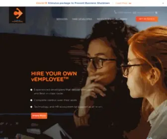 Clariontech.com(Build Your Offshore Technology Team) Screenshot