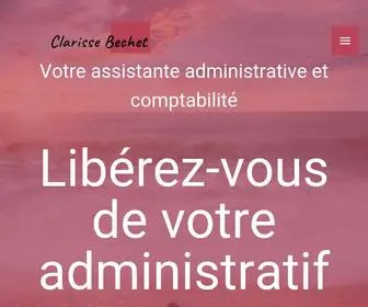 Clarissebechet.fr(Clarisse Bechet) Screenshot