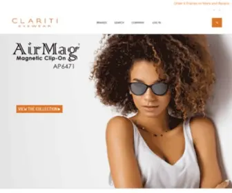 Claritieyewear.com(Clariti Eyewear) Screenshot