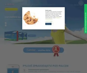 Claritine.cz(Léky na alergii) Screenshot