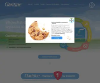 Claritine.pl(Lek na alergię bez recepty) Screenshot