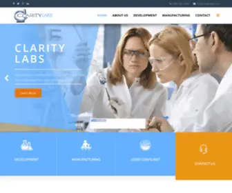 Clarity-Labs.com(Clarity Labs) Screenshot