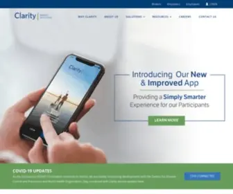 Claritybenefitsolutions.com(Clarity Benefit Solutions) Screenshot