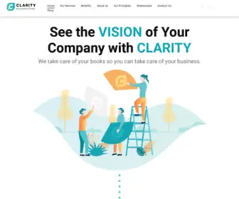 Claritybkpg.com(Clarity Bookkeeping & Consulting) Screenshot