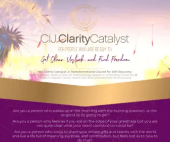 Claritycatalyst.net(The Clarity Catalyst) Screenshot