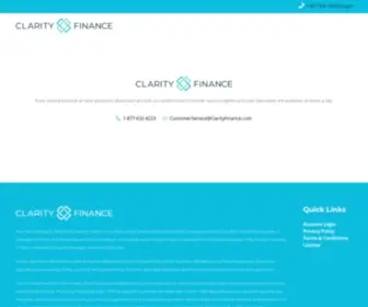 Clarityfinance.com(Clarity Finance) Screenshot