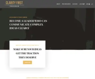 Clarityfirstprogram.com(Where experts learn C) Screenshot