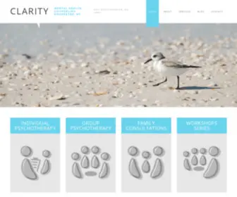 Claritymentalhealth.org(Clarity Mental Health Counseling) Screenshot