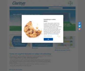 Clarityn.se(Clarityn®) Screenshot