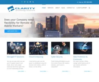 Clarityts.com(IT Consulting Services for Small Business in Union County) Screenshot