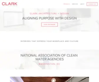 Clark-Architecture.com(CLARK Architecture) Screenshot