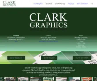 Clark-Graphics.com(Clark Graphics) Screenshot