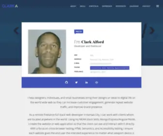 Clarka.me(Clark A) Screenshot