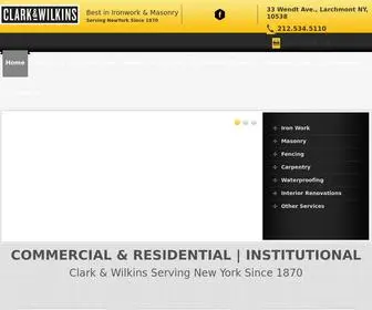 Clarkandwilkins.com(CLARK & WILKINS) Screenshot