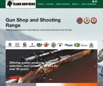 Clarkbrosguns.com(Clark Brothers) Screenshot