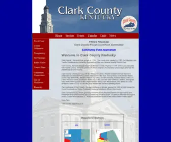 Clarkcoky.com(Clark County) Screenshot