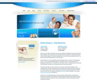 Clarkdentalchicago.com(Chicago Dentist) Screenshot