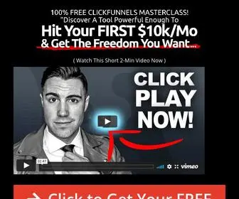 Clarkdoesfunnels.com(ClickFunnels Masterclass With Clark Kegley) Screenshot