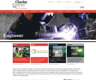 Clarke-Energy.com(Clarke Energy) Screenshot