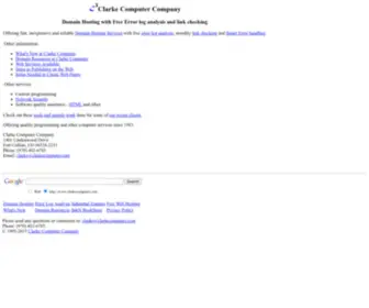 Clarkecomputer.com(Clarke Computer Company) Screenshot