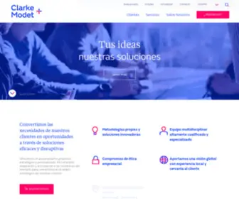 Clarkemodet.com.ve(ClarkeModet) Screenshot