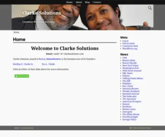 Clarkesolutions.com(Creative Problem Solving) Screenshot