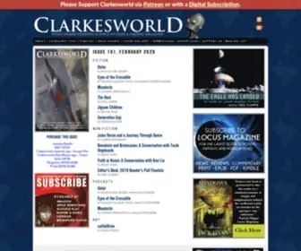 Clarkesworldmagazine.com(Clarkesworld Science Fiction and Fantasy Magazine) Screenshot